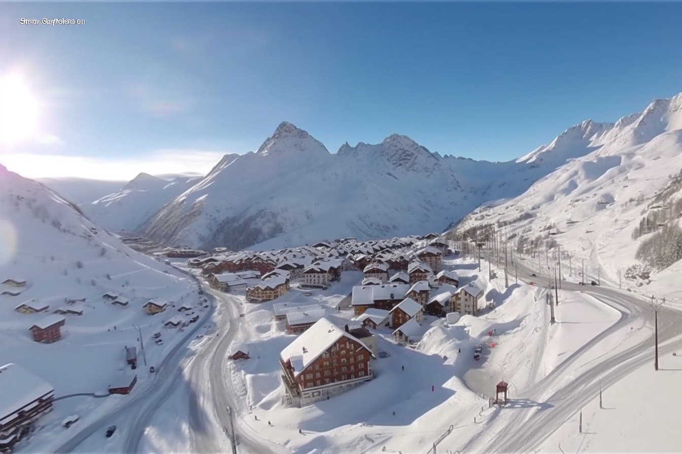 Plongez dans l'univers des pistes enneigées avec les webcams de l'Alpe d'Huez
